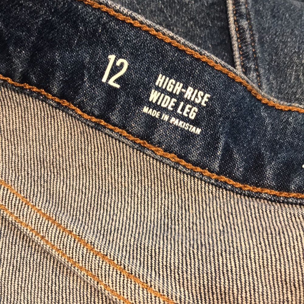 NEW a.n.a High Rise Wide Leg Jean Remix 12 - Picture 10 of 11